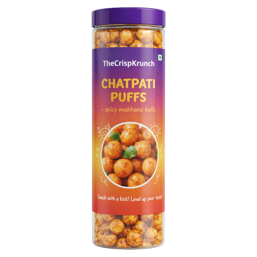 Chatpati Puffs - Spicy Makhana Balls (70g)