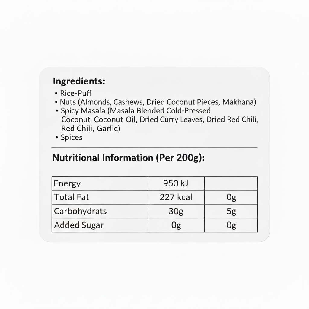 Crunchy Cuisine - Poha power mix