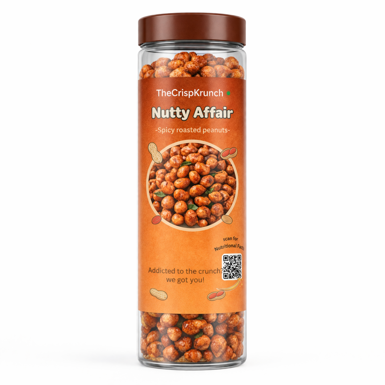 Nutty Affair - Masala Spiced Peanuts (170g)